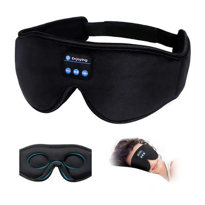 Wireless Bluetooth Sleep Headphones & Eye Mask – Soft, Comfortable, and Perfect for Better Sleep